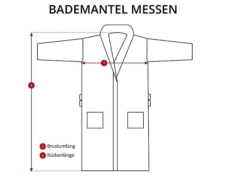 Floringo Herrenbademantel Floringo Kapuzen-Bademantel grau XXL Walkfrottier günstig online kaufen