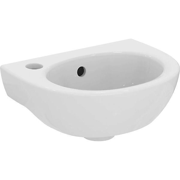 Ideal Standard Handwaschbecken Eurovit 35 cm 1 Hahnloch mit Überlauf Weiß günstig online kaufen