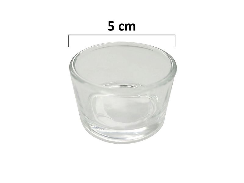 Provance Teelichthalter Teelichtgläser Teelichthalter 5 x 3,5 cm Glas Trans günstig online kaufen
