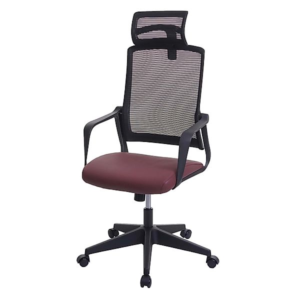 MCW Bürostuhl J52 Bordeaux-Rot günstig online kaufen