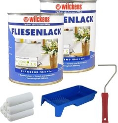 Wilckens Farben Fliesenlack 2 Dosen FLIESENLACK günstig online kaufen