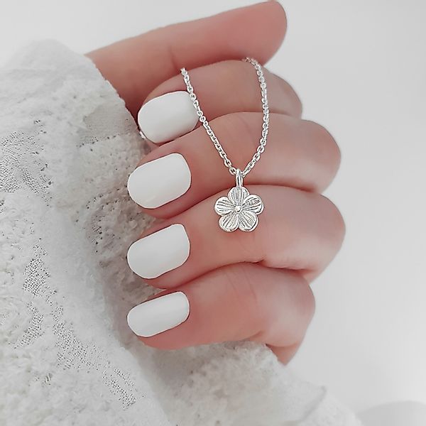 SCHOSCHON Kette mit Anhänger Kirschblüten (Blumenanhänger, günstig online kaufen