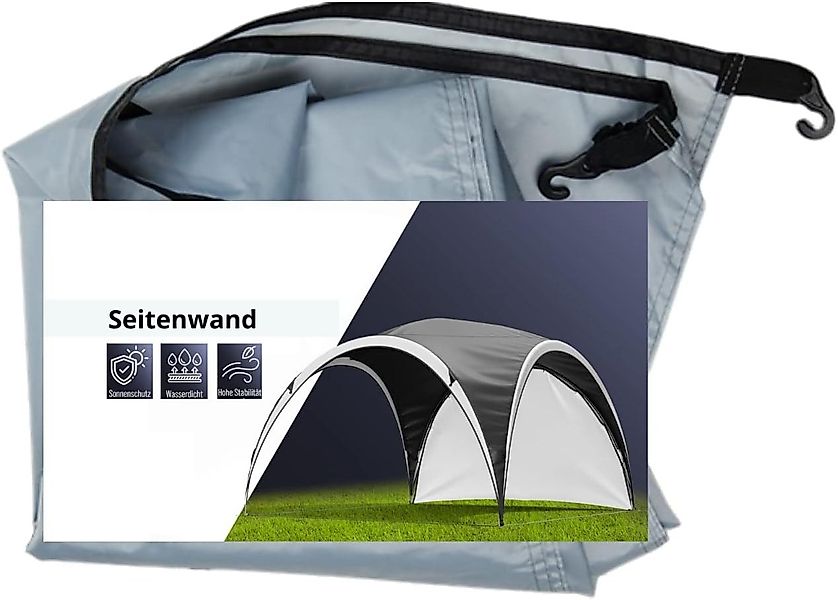 Roodz Pavillonseitenteil 3x3, Zubehör, Seitenwand, Wasserdicht, günstig online kaufen