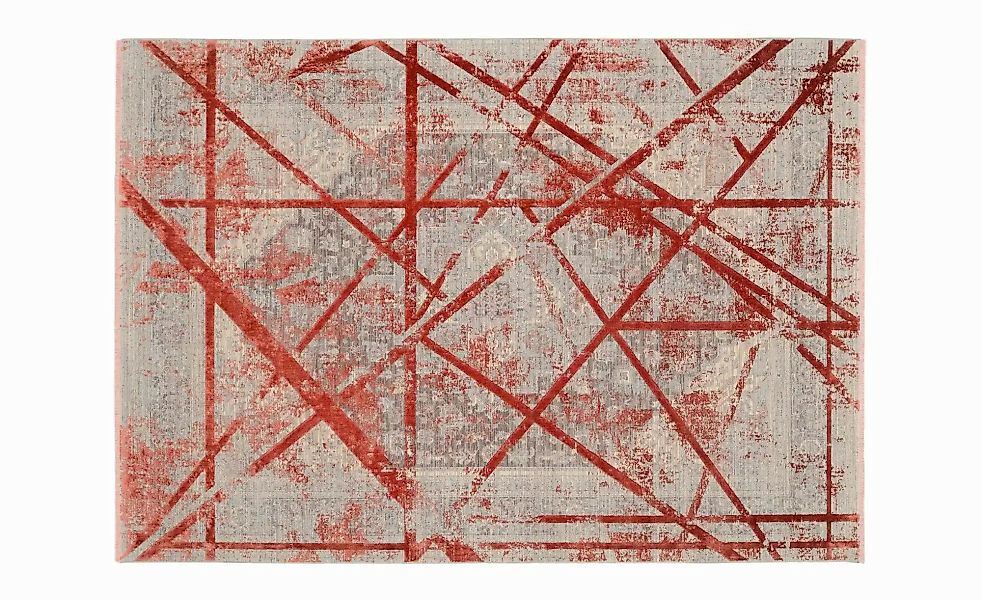 Musterring Teppich   ¦ rot ¦ Synthetische Fasern,Viskose ¦ Maße (cm): B: 24 günstig online kaufen