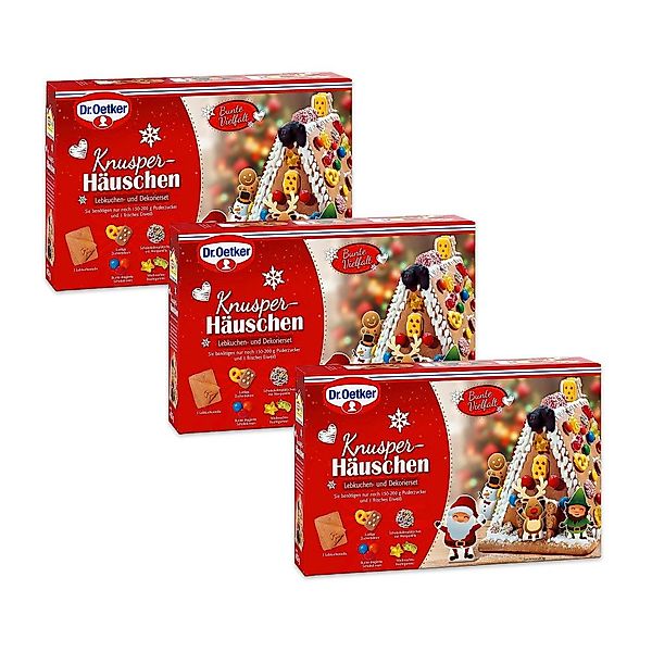 Dr. Oetker Weihnachtsfigur Dr. Oetker Knusper-Häuschen günstig online kaufen