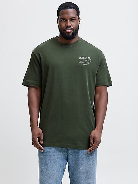 Jack & Jones PlusSize T-Shirt JJEURBAN EDGE STUDIO TEE SS SN PLS mit Logobr günstig online kaufen
