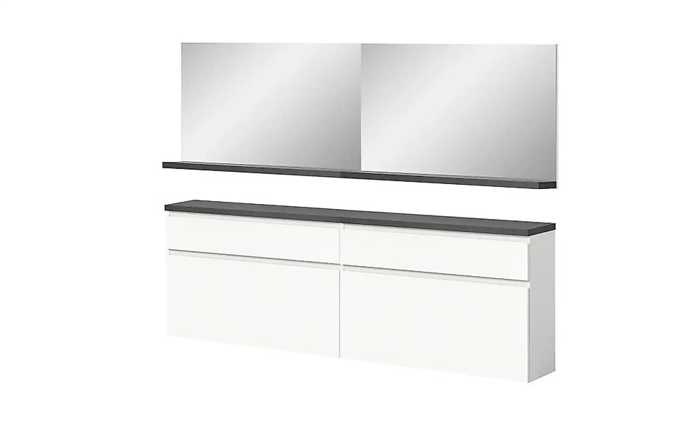 uno Schuhschrank-Set   ¦ weiß ¦ Maße (cm): B: 190 H: 194 Garderoben & Kleid günstig online kaufen