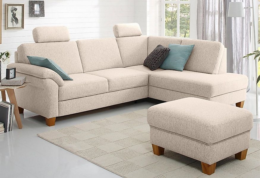 Home affaire Ecksofa "Borkum L-Form, B: 249 cm - OTTO. Verlässliche Qualitä günstig online kaufen