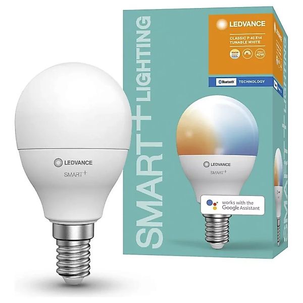 SMART+ Bluetooth LED Leuchtmittel E14 5W 470lm 2700 bis 6500K günstig online kaufen