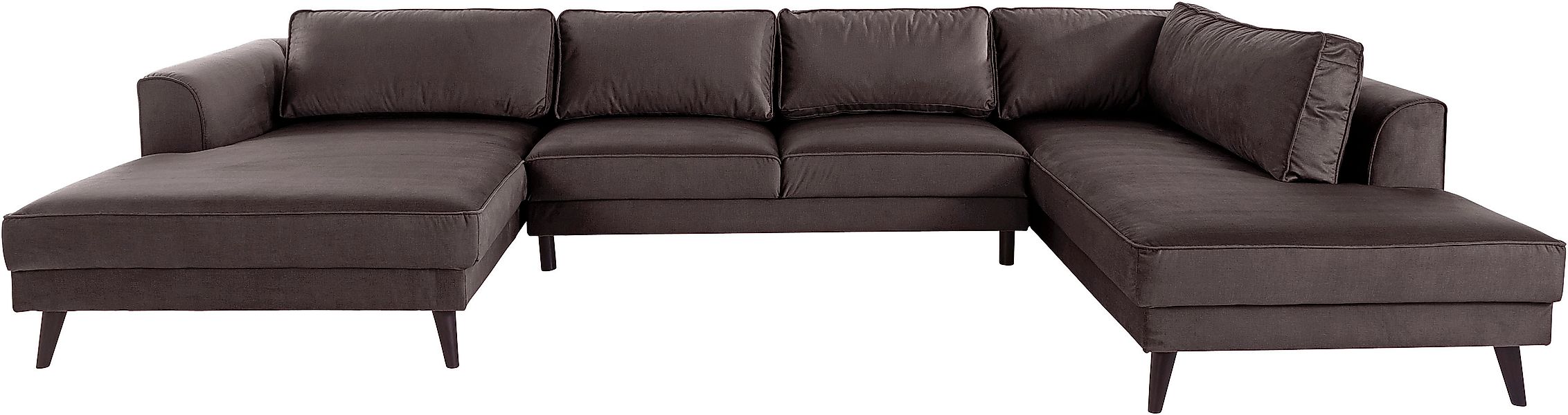 Home affaire Wohnlandschaft »Lumber Jack, viel Platz, bequem, Breite 354cm, günstig online kaufen