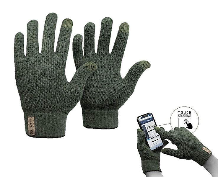 Delphin.sk Strickhandschuhe KNITY Strickhandschuhe für Männer und Frauen Ou günstig online kaufen