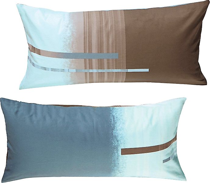 Erwin Müller Kissenbezüge Kissenbezug, Flanell Streifen günstig online kaufen