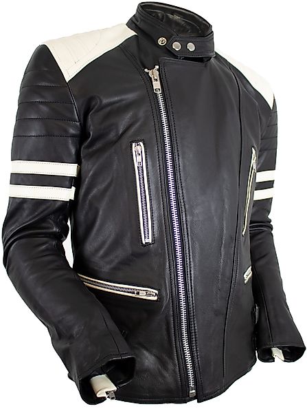 MDM Motorradjacke Herren Retro Motorrad Biker günstig online kaufen