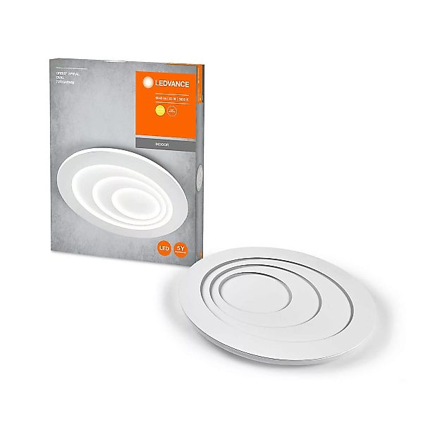 LEDVANCE Orbis Spiral Oval LED-Deckenlampe 72x58cm günstig online kaufen