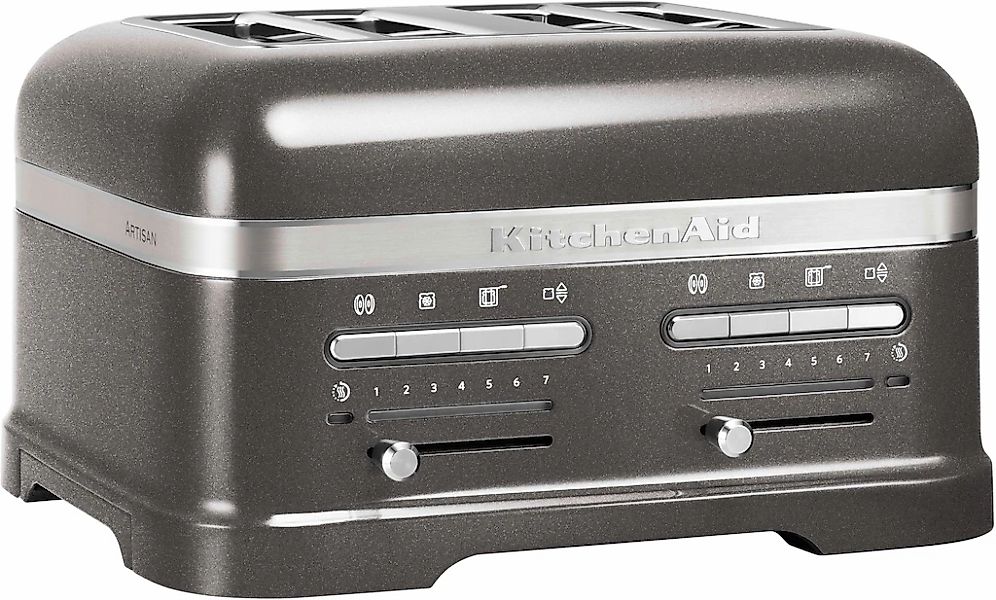KitchenAid "Artisan 5KMT4205EMS MEDALLION-SILBER" 4 kurze Schlitze für 4 Sc günstig online kaufen