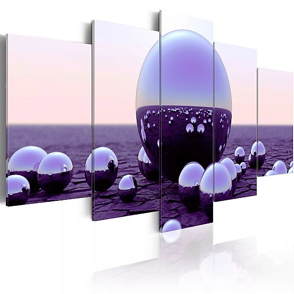 Wandbild - Purple Balls günstig online kaufen