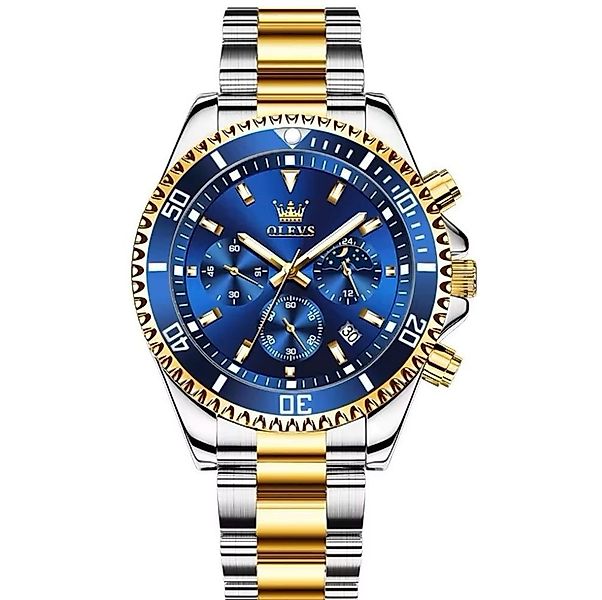 OLEVS Quarzuhr OLEVS 2870 Edelstahl Uhr günstig online kaufen
