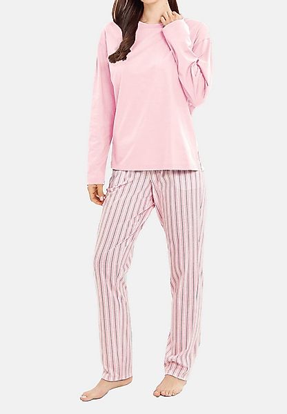 Rösch Pyjama Sleep & Relax (Set, 2 tlg) Schlafanzug - Baumwolle - Atmungsak günstig online kaufen