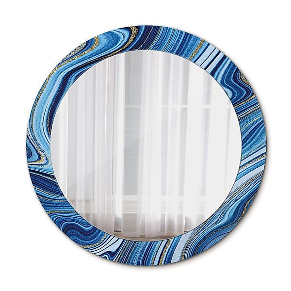 Tulup Dekospiegel mit Aufdruck Badezimmerspiegel Wandspiegel günstig online kaufen