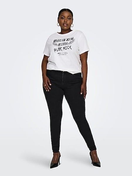 ONLY CARMAKOMA Skinny-fit-Jeans "CARPOWER MID PH UP SK DNM REA3659 NOOS" günstig online kaufen