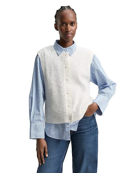 TOM TAILOR Denim Strickjacke mit Knopfleiste günstig online kaufen