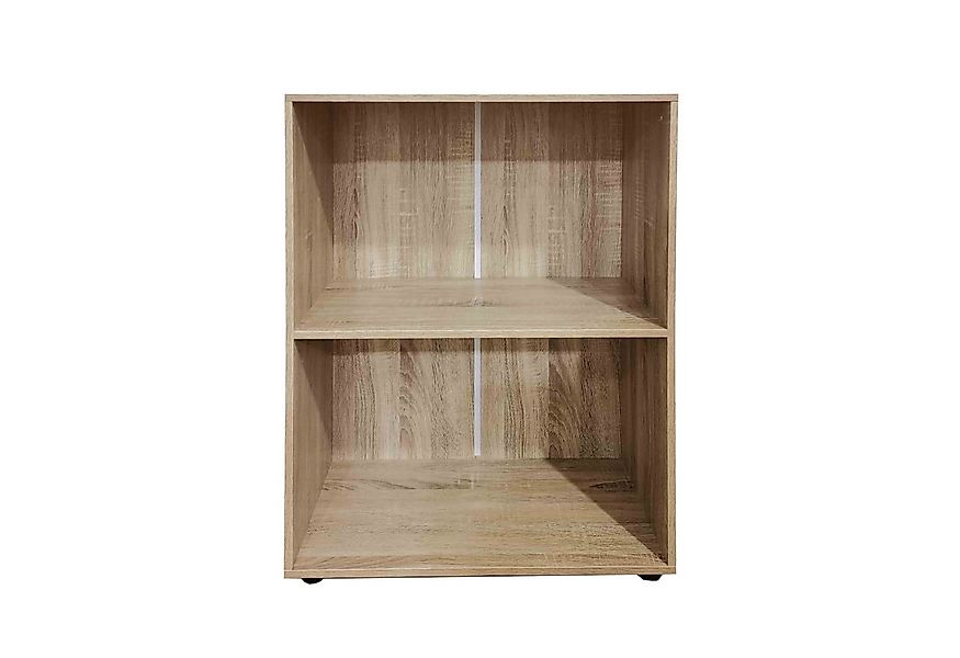 HTI-Living Mehrzweckregal Standregal Nina mit 2 Fächern Sonoma, Stück 1-tlg günstig online kaufen