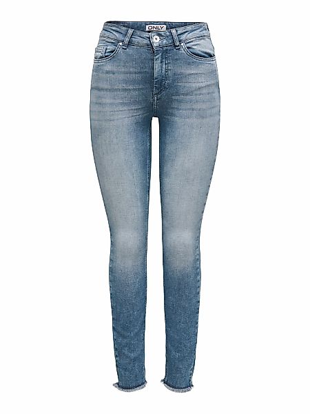 ONLY Skinny-fit-Jeans "ONLBLUSH MID SK ANK RW DNM REA158" günstig online kaufen