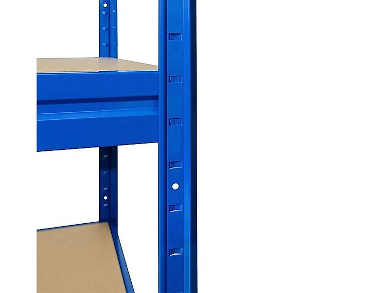 Karat Schwerlastregal Weitspannregal Blau, 7 Größen, 4 stabile Böden, 1200 günstig online kaufen