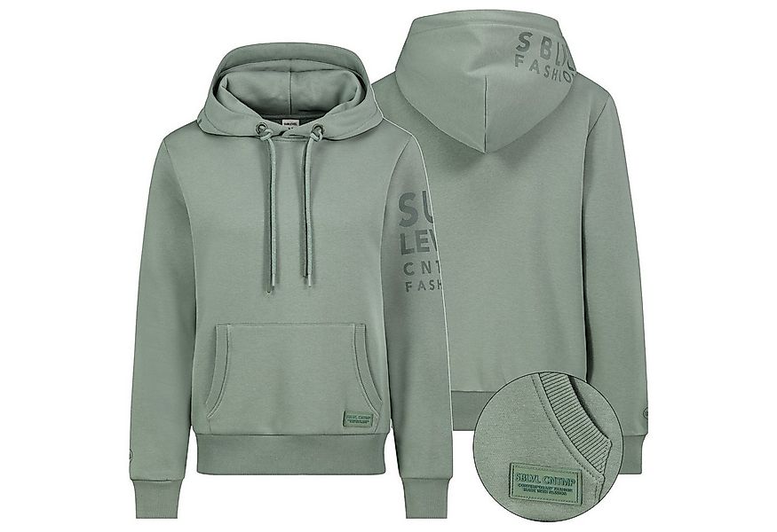 SUBLEVEL Hoodie Sublevel Hoodie Sweater Kapuzenpullover Übergangs Kapuzen S günstig online kaufen