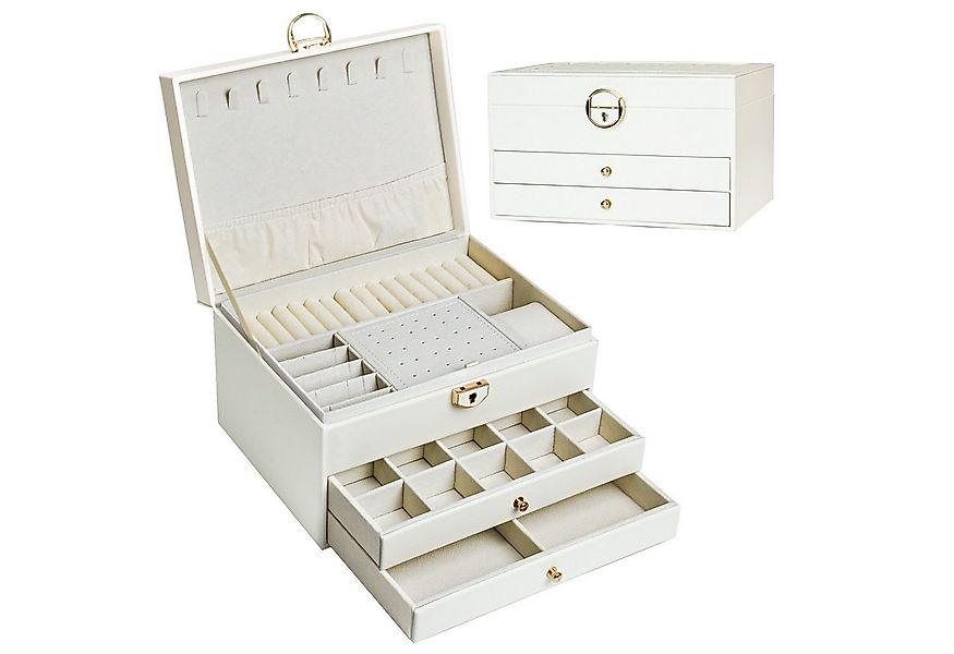 AdelDream Schmuckkasten AdelDream Schmuckkasten dreistöckige Schmuckbox günstig online kaufen