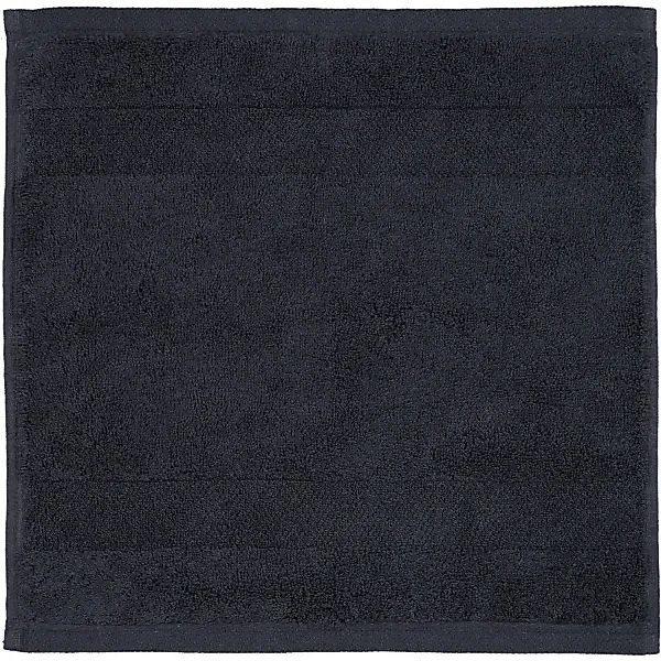 Villeroy & Boch Handtücher One 2550 - Farbe: coal black - 906 - Seiflappen günstig online kaufen