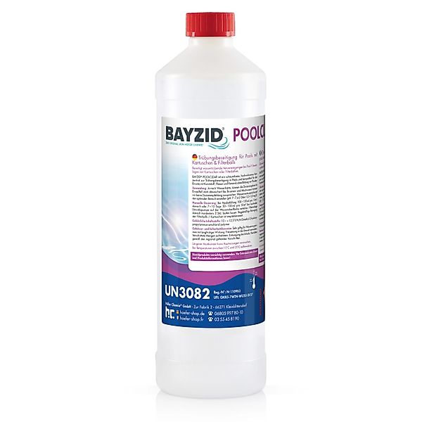 Bayzid Poolclear Trübungsbeseitigung für Pool-Filter mit Kartuschen & Filte günstig online kaufen