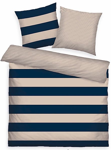 TOM TAILOR HOME Bettwäsche "BOLD STRIPES in Gr. 135x200cm, 155x220cm oder 2 günstig online kaufen