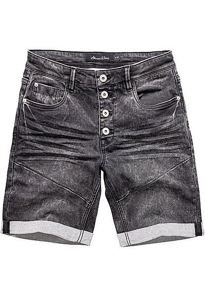 Amaci&Sons Jeansshorts NILES Jeansshorts Herren Bermuda Jeans Short Hose Re günstig online kaufen