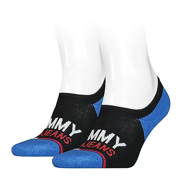 Tommy Hilfiger No Show High Footie Socken 2 Paare EU 35-38 Black günstig online kaufen