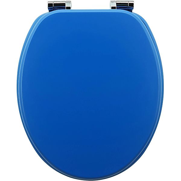 Sanfino WC-Sitz „Deep Blue“ hochwertiger Toilettendeckel günstig online kaufen