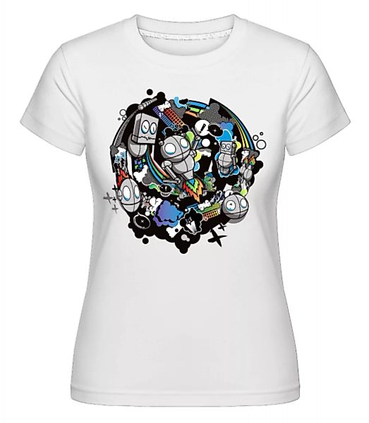 Roboter Welt · Shirtinator Frauen T-Shirt günstig online kaufen