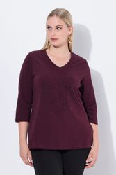 Ulla Popken Longsleeve Shirt Ziersteine Classic günstig online kaufen