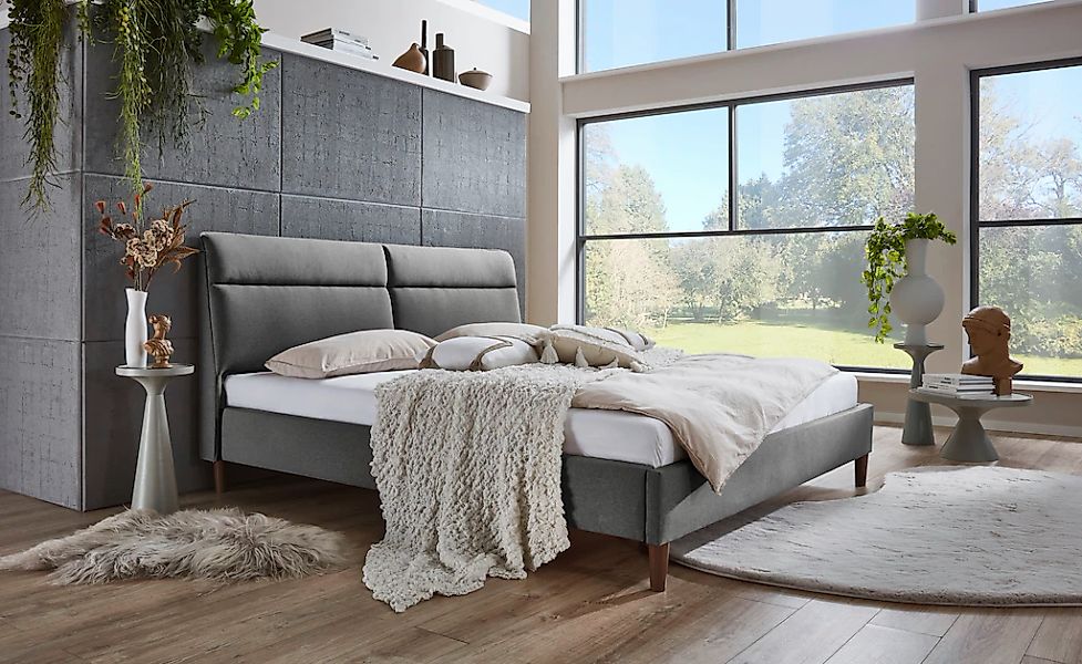 ATLANTIC home collection Polsterbett "Madita, 180x200cm, mit organischer Ko günstig online kaufen