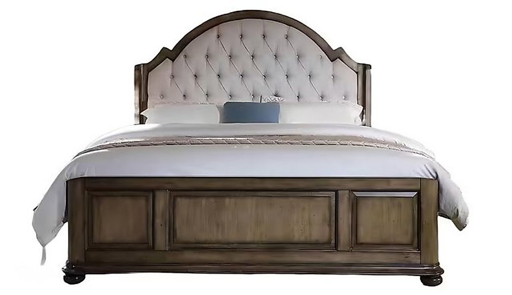 Xlmoebel Bett Luxuriöses Doppelbett mit gepolstertem Design für Schlafzimme günstig online kaufen