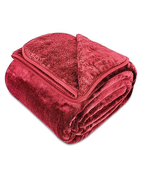 Wohndecke Cashmere-Feeling Kuscheldecke super weich & günstig online kaufen