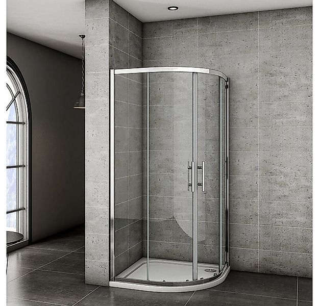 duschspa Runddusche Viertelkreis Schiebetür Runddusche Duschtür Duschkabine günstig online kaufen