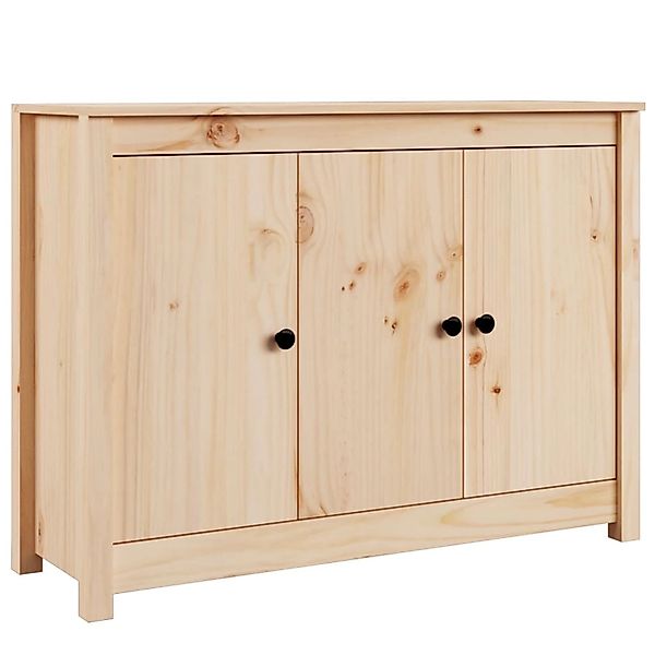 vidaXL Sideboard 100x35x74 cm Massivholz Kiefer 814559 günstig online kaufen