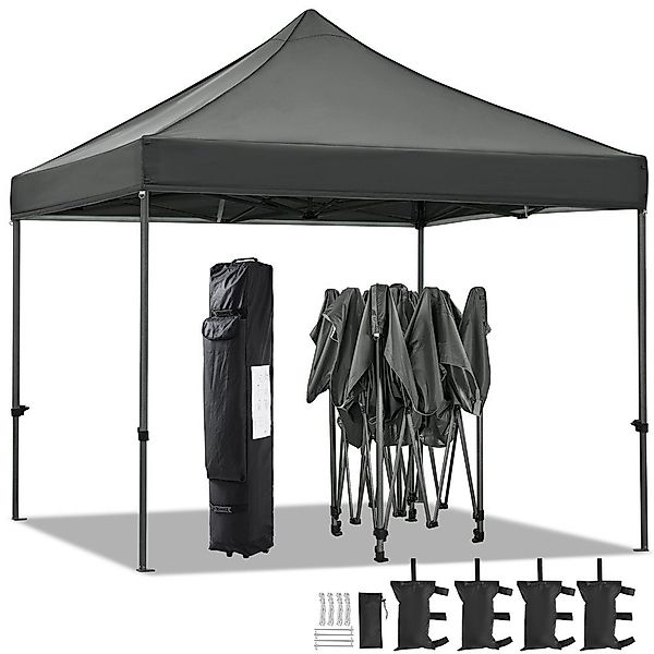 Yaheetech Faltpavillon 3x3m, Pavillon inkl. Tasche günstig online kaufen