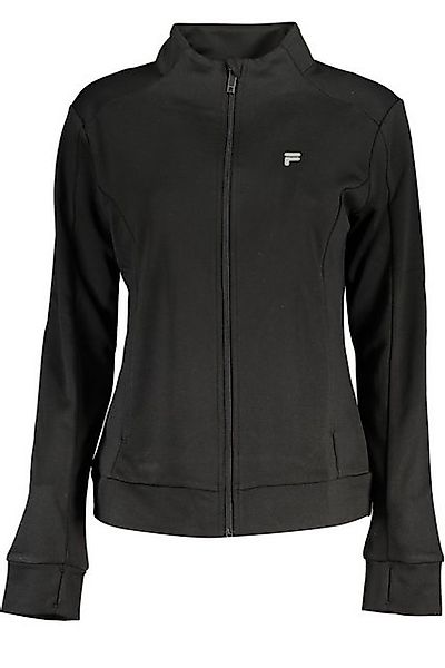 Fila Sweatshirt Damen-Sweatshirt Schwarz: Langarm, Reißverschluss günstig online kaufen