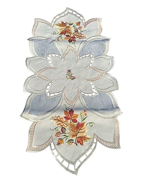 Westernlifestyle Tischdecke Eichen Ahorn Kastanie Herbst günstig online kaufen