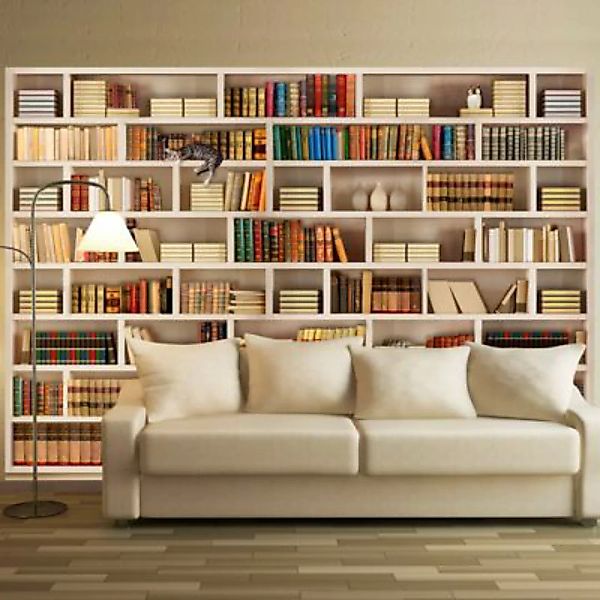 artgeist Fototapete Home library mehrfarbig Gr. 300 x 210 günstig online kaufen