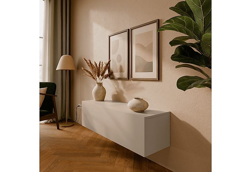 Platan Room Lowboard Kira, TV Schrank Fernsehschrank 105 / 140 / 210 / 280 günstig online kaufen