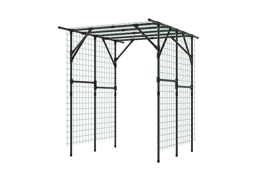 KOMFOTTEU Rankhilfe, Rankbogen Gartenbogen aus Metall, 200 x 150 x 197 cm günstig online kaufen