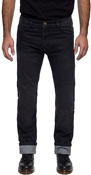 King Kerosin Motorradhose Kustombuilt Black Motorrad Textilhose robust günstig online kaufen